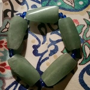Aventurine&Blue Spinel bracelet